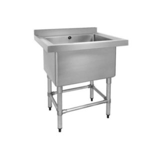F.E.D. 770-6-SSB Stainless Steel Single Deep Pot Sink
