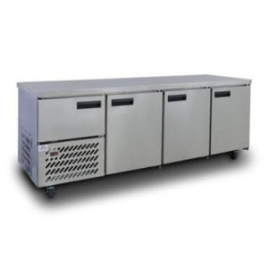 Anvil UBS6240 Stainless Steel Slimline Under Bar (3 1/2 St/Steel Doors) 2400mm 693lt