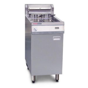Austheat Single Pan Electric Fryers 2 Basket AF812/R
