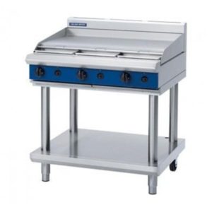 Blue Seal Gas Cooktop With 900mm Griddle On Leg Stand G516A-LS