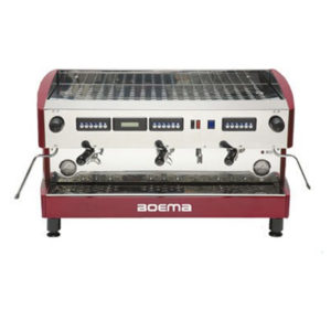 Boema D-3V20A Deluxe 3 Group Volumetric Espresso Machine