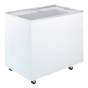 Bromic CF0300FTFG Flat Top/Flat Glass Chest Freezer – 296 Litre