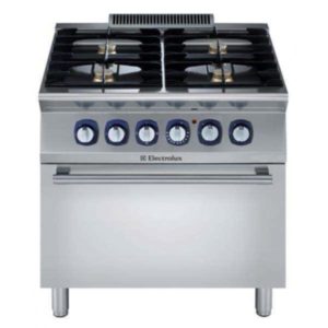 Electrolux ELCO 700 Series 4 Burner Gas Oven Range E7GCGH4CGA
