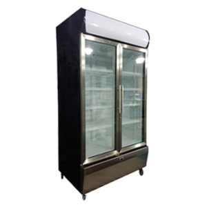 Exquisite SS1000P Upright Glass Chiller – 1000L Volume