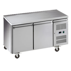 Exquisite SSC260H Snack Size Under Bench Chiller – Solid Doors