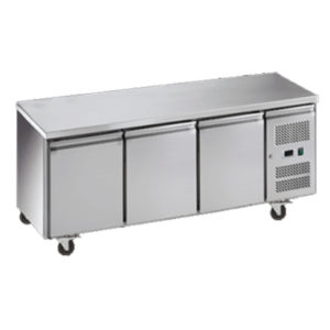 Exquisite SSC400H Snack Size Under Bench Chiller – Solid Doors