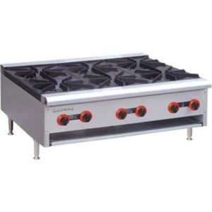F.E.D. Gasmax Six Burner Cook Top RB-6(R)