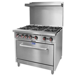 F.E.D. Gasmax 6 Burner With Oven S36