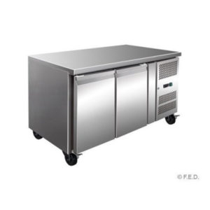 F.E.D. GN2100TN Tropicalised Two Door Under Bench Fridge