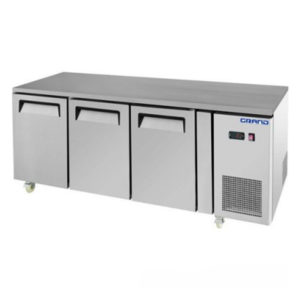 F.E.D. GTF3100B GRAND True Quality Three Door Gastronorm Work Bench Freezer