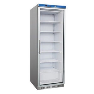 F.E.D. HF400G S/S Display Freezer W/Glass Door