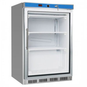 F.E.D. HR200G S/S Display Bar Fridge With Glass Door – 128.5 Litre