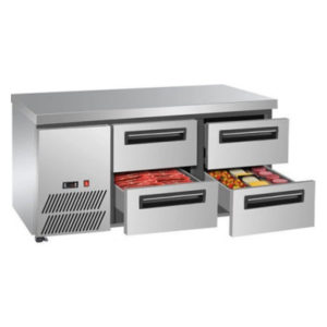 F.E.D. LBC150 Four Large Drawer Lowboy Fridge