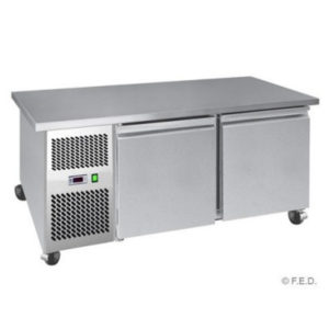 F.E.D. LBF150 Two Large Door Lowboy Fridge