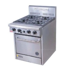 Goldstein Gas 4 Burner Static Oven PF-4-20