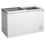 ICS Chest Freezer With Glass Sliding Lids