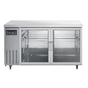 Lassele LTR-1271PCG Two Glass Door Under Bench Fridge – 1200mm