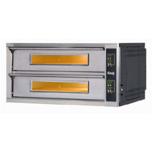 Moretti IDeck IDD 105.65 Double Deck Pizza Oven W/ Stone Cooking Floor
