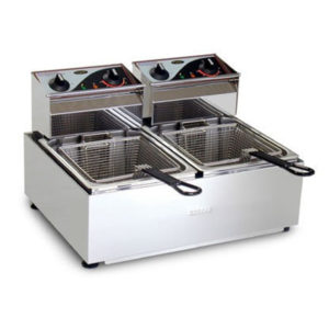 Roband F25 Counter Fryer – 2 X 5lt Pans