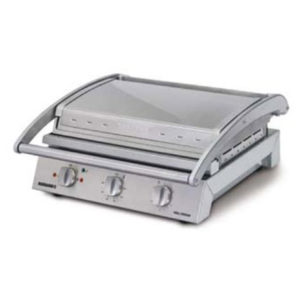 Roband GSA810S Grill Station, 8 Slice Smooth Plates