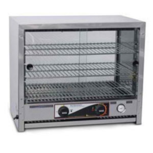 Roband PA80L – 80 Capacity Square Top Pie And Food Warmers
