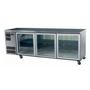 Skope CC500 Slimline Series Three Door Bench Fridge – 2210mm