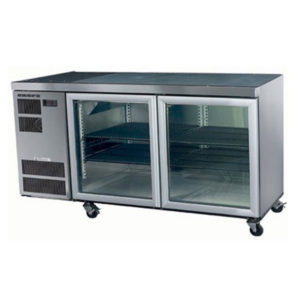 Skope CL400 Counterline Series Two Door Bench Fridge – 1600mm