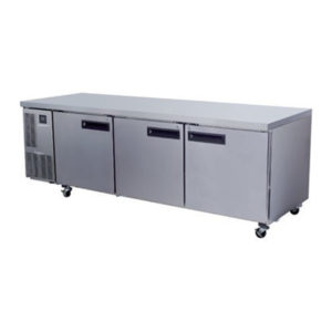 Skope PG800HC Pegasus Horizontal 2/1 Series Three Doors Bench Fridge – 2435mm
