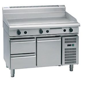 Waldorf 1200mm Gas Griddle – Refrigerated Base GP8120G-RB