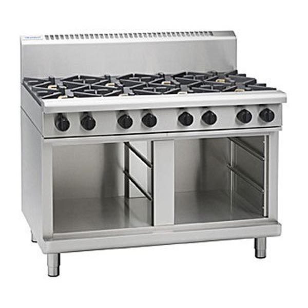 Waldorf 1200mm 8 Burner Gas Cooktop Cabinet Base