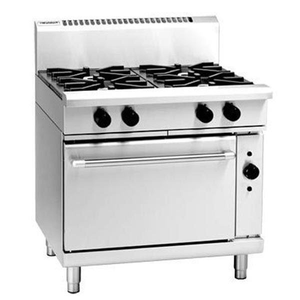 Waldorf 900mm 4 Burner Gas Range Electric Static Oven Rn8910ge