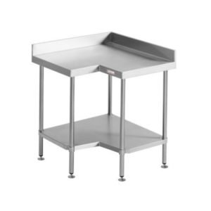 Simply Stainless SS04.7.0900 Corner Bench With Splashback (700 Series)
