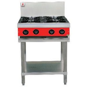 4 Burner Cooktop With Stand